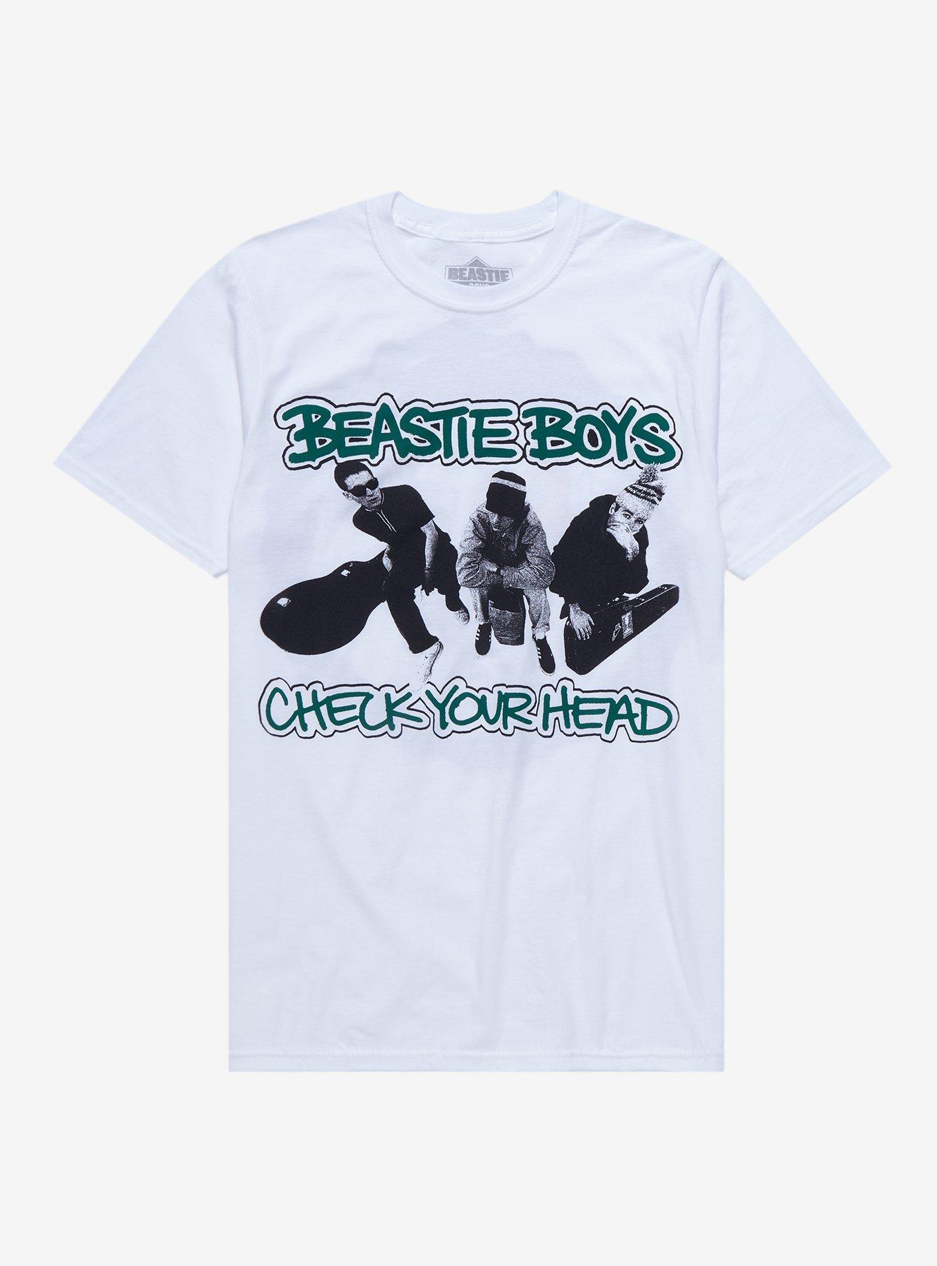 Beastie Boys Cartoon Art White Baseball Jersey