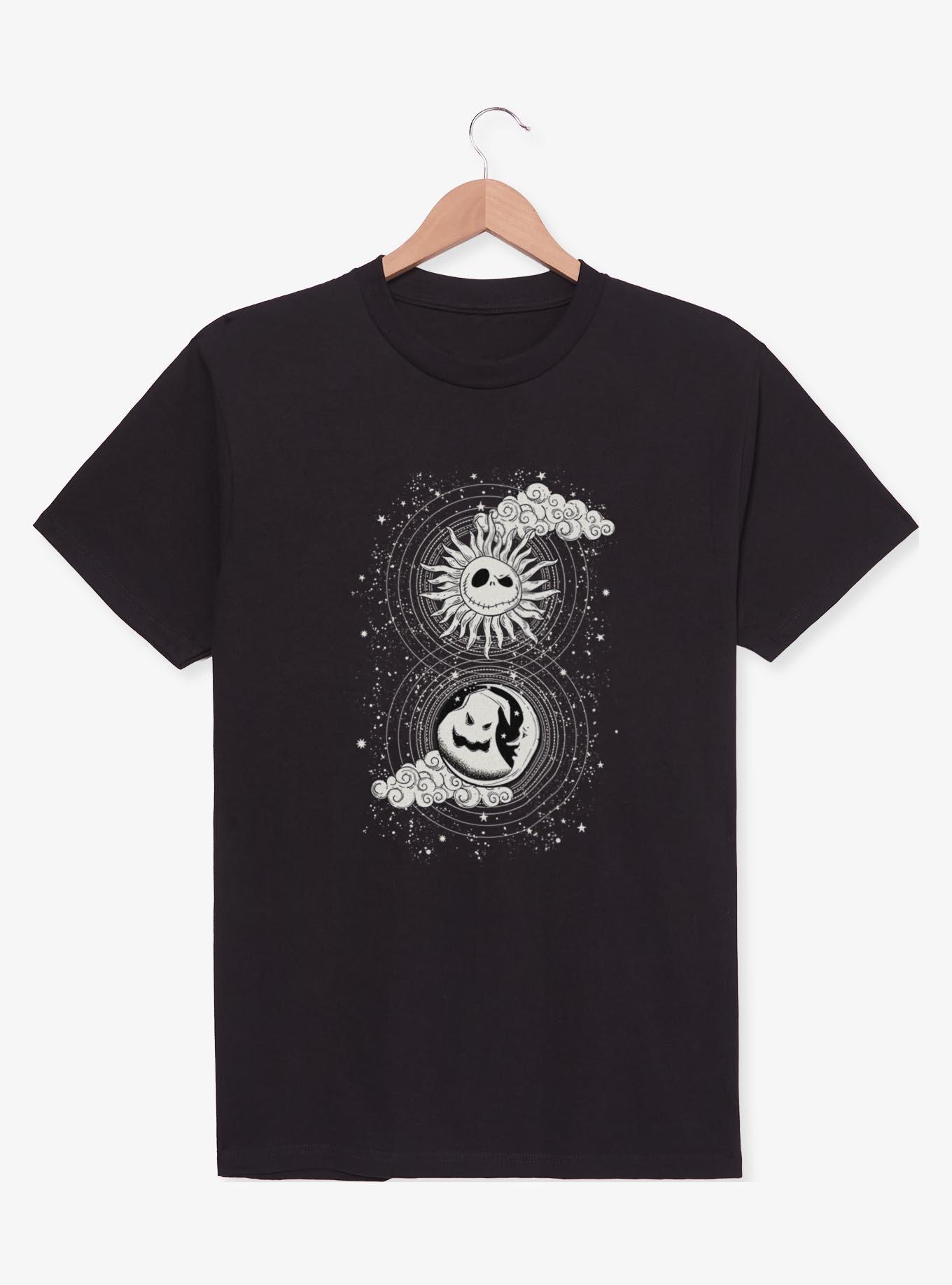 Disney The Nightmare Before Christmas Jack and Oogie Celestial Clouds T-Shirt