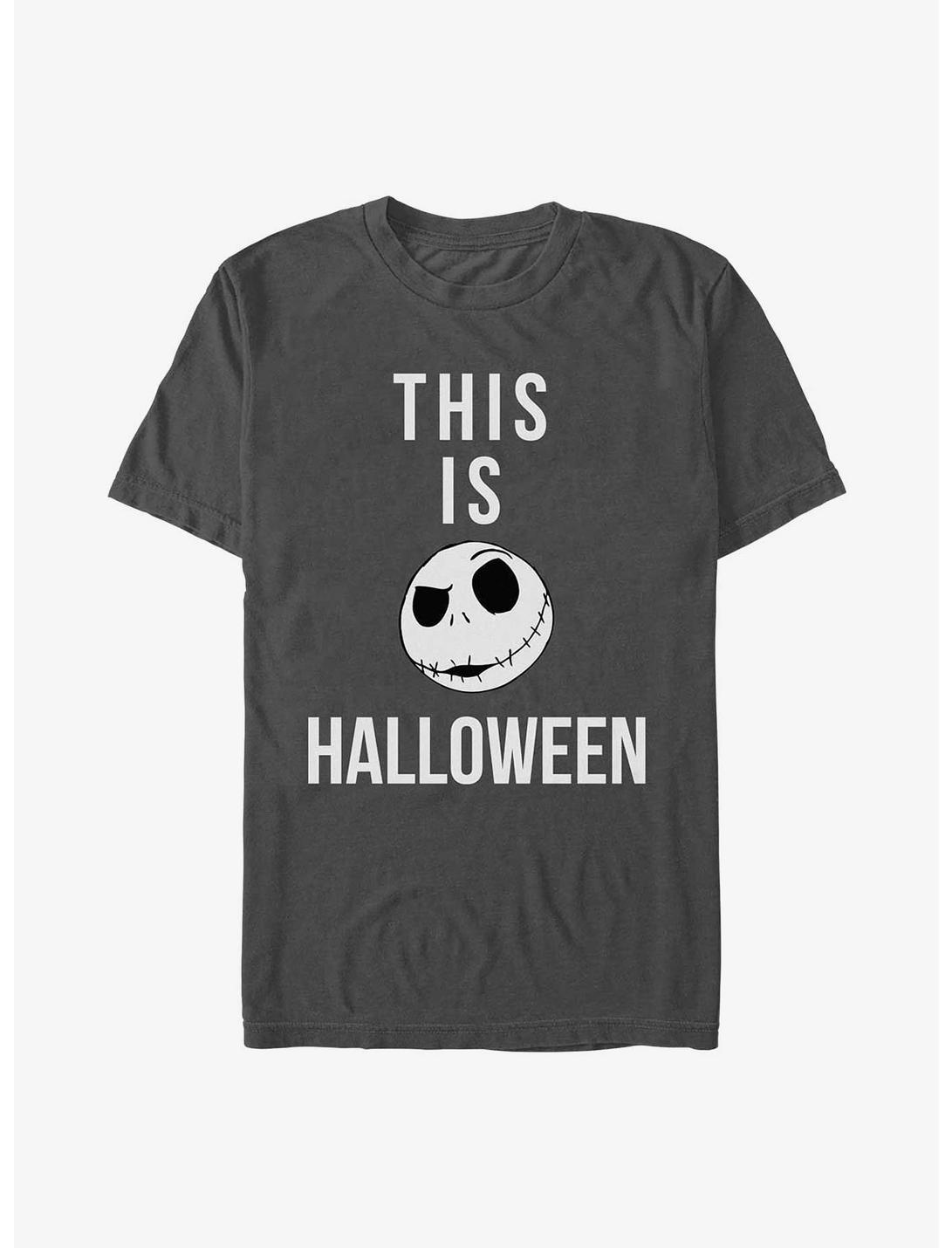 Disney The Nightmare Before Christmas Jack Skellington This Is Halloween T-Shirt, CHARCOAL, hi-res