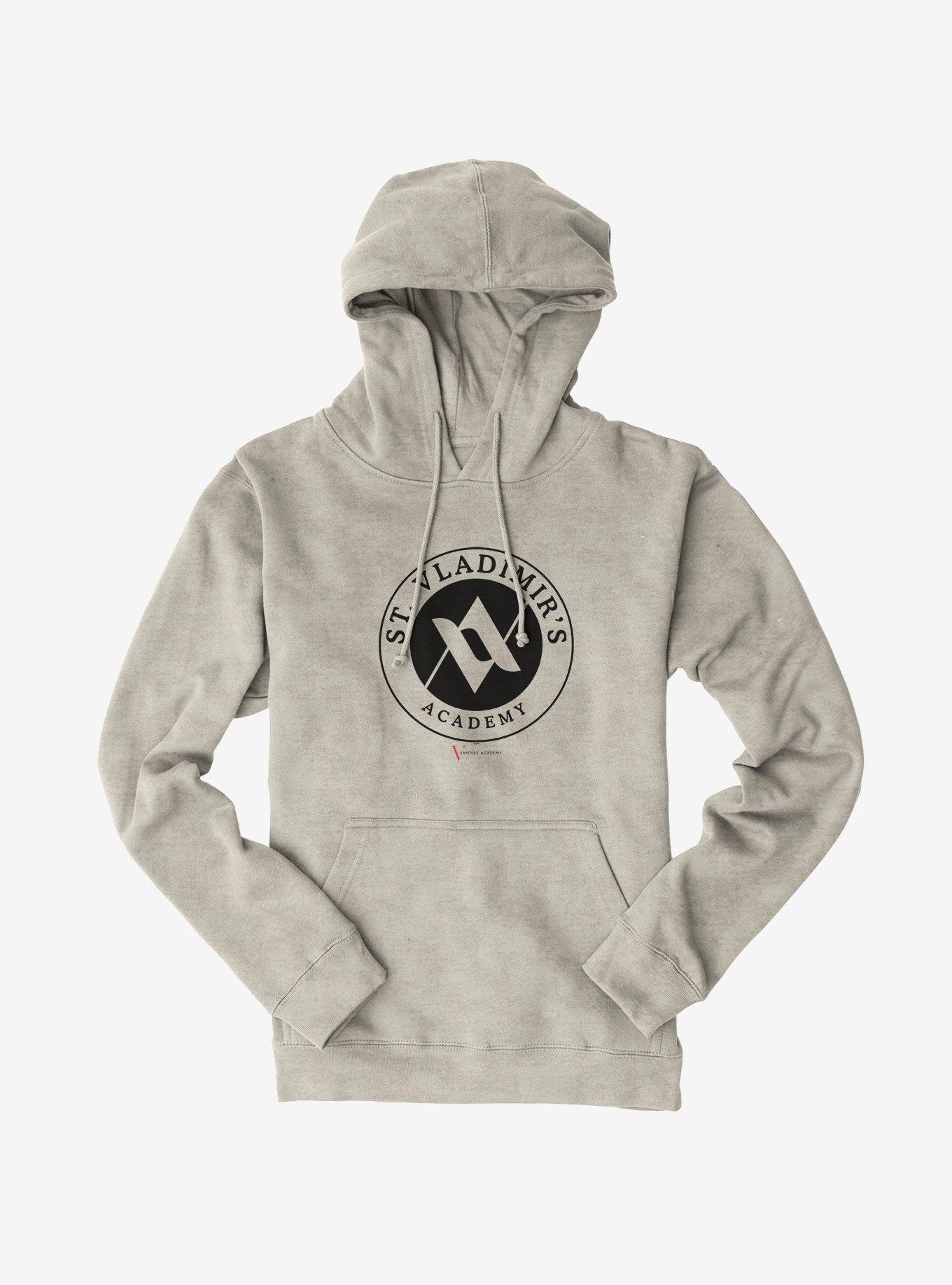 Vampire Academy St. Vladimir's Emblem Hoodie, OATMEAL HEATHER, hi-res