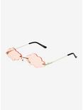 Pastel Pink Clouds Sunglasses, , hi-res