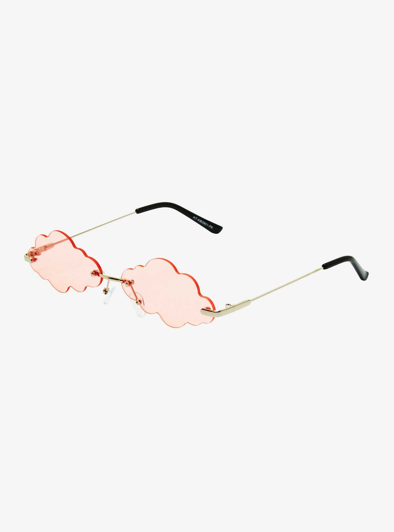 Pastel Pink Clouds Sunglasses, , hi-res