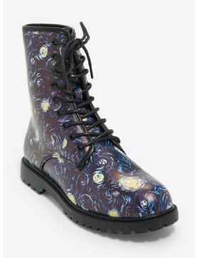Starry Nights Combat Boots, , hi-res