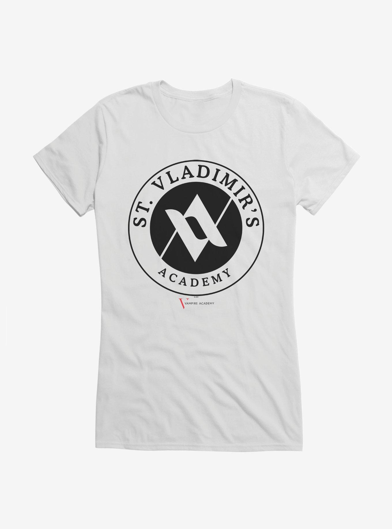 Vampire Academy St. Vladimir's Emblem Girls T-Shirt, WHITE, hi-res