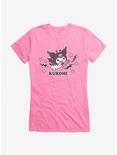 Kuromi Halloween Flying Girls T-Shirt, , hi-res