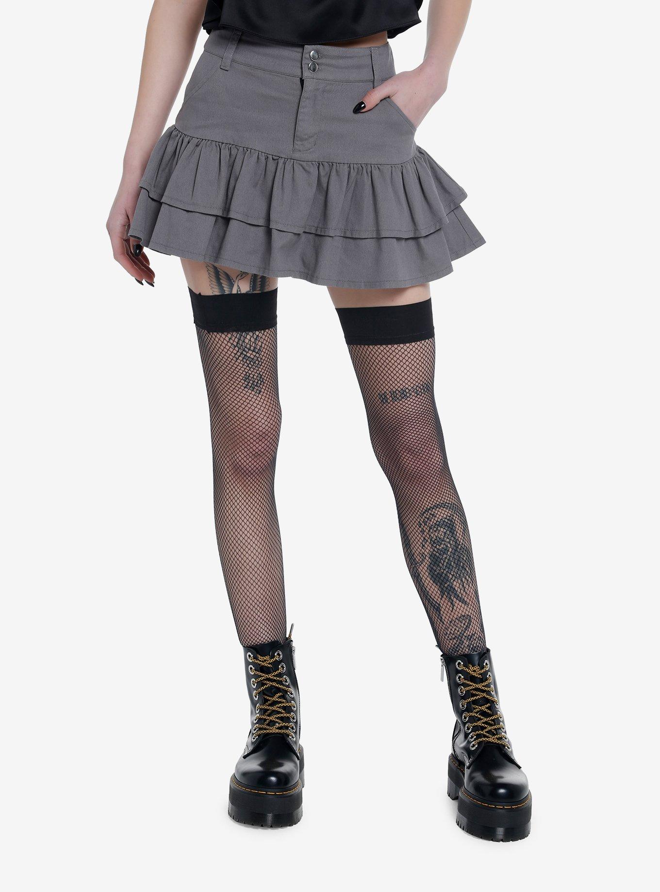 Mesh Ruffle Skirt – Zero Degrees Celsius