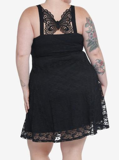 sheer lace mini dress Carlotta Lace Mini Dress main image 0