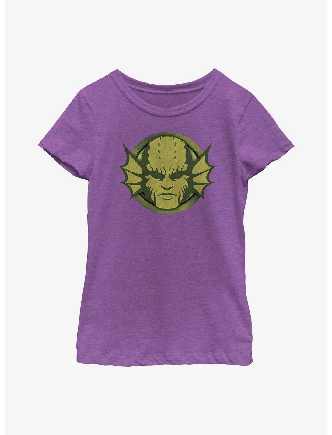 Marvel She-Hulk Abomination Portrait Youth Girls T-Shirt, PURPLE BERRY, hi-res