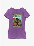 Marvel She-Hulk Comic Cover Youth Girls T-Shirt, PURPLE BERRY, hi-res