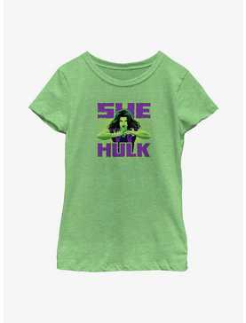 Marvel She-Hulk Power Youth Girls T-Shirt, , hi-res