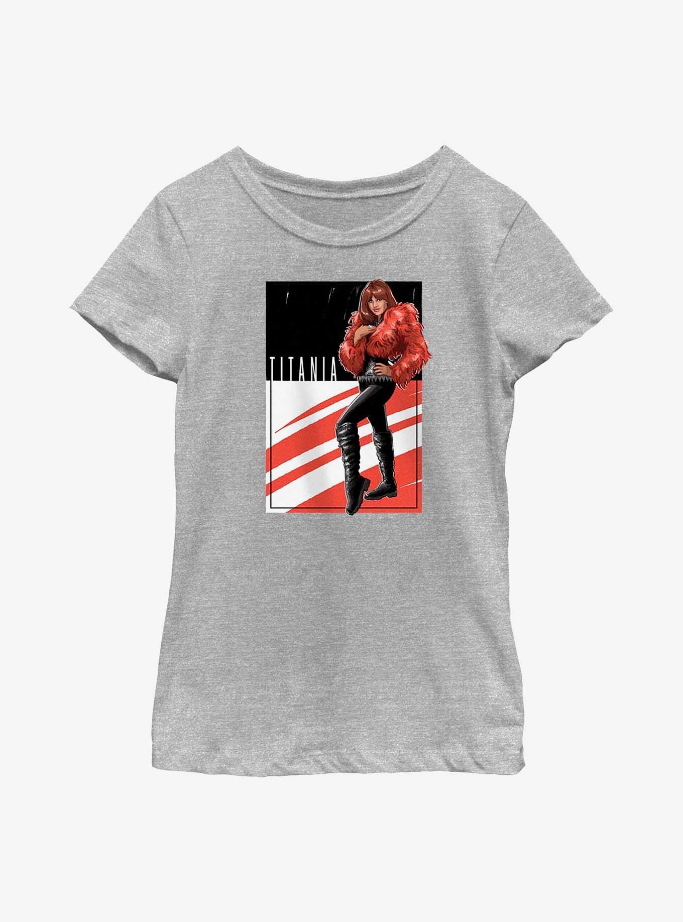 Marvel She-Hulk Titania Poster Youth Girls T-Shirt