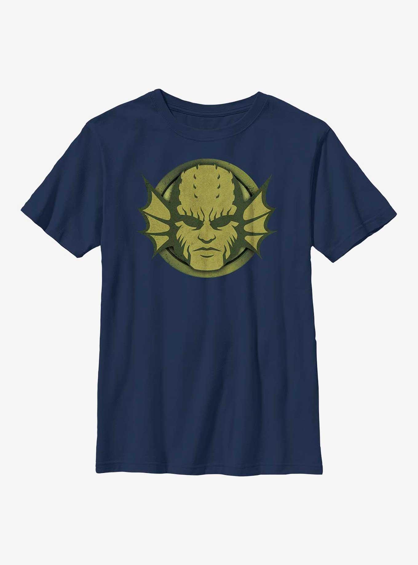 Marvel She-Hulk Abomination Portrait Youth T-Shirt, NAVY, hi-res