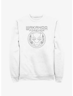Marvel Black Panther: Wakanda Forever Mask Circle Sweatshirt, , hi-res