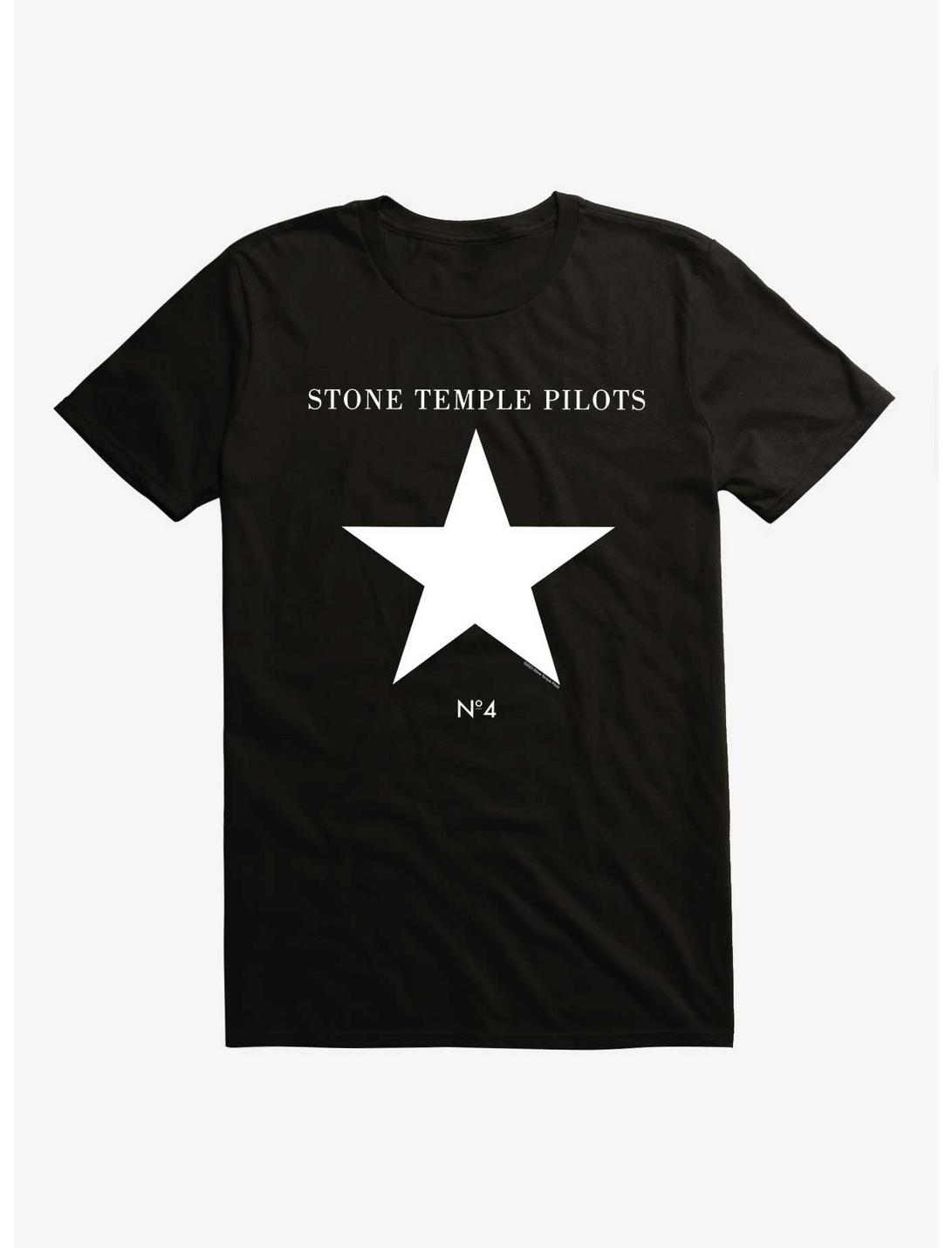 Stone Temple Pilots No.4 T-Shirt, BLACK, hi-res