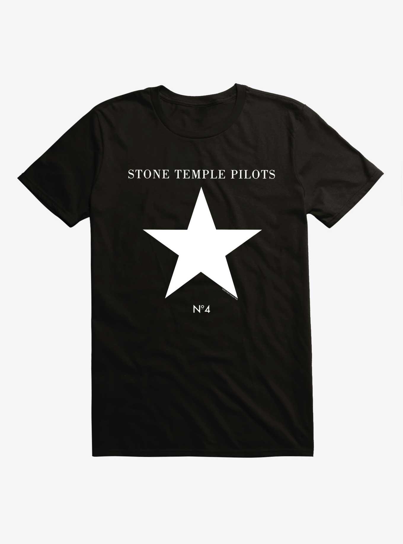 Stone Temple Pilots No.4 T-Shirt, BLACK, hi-res