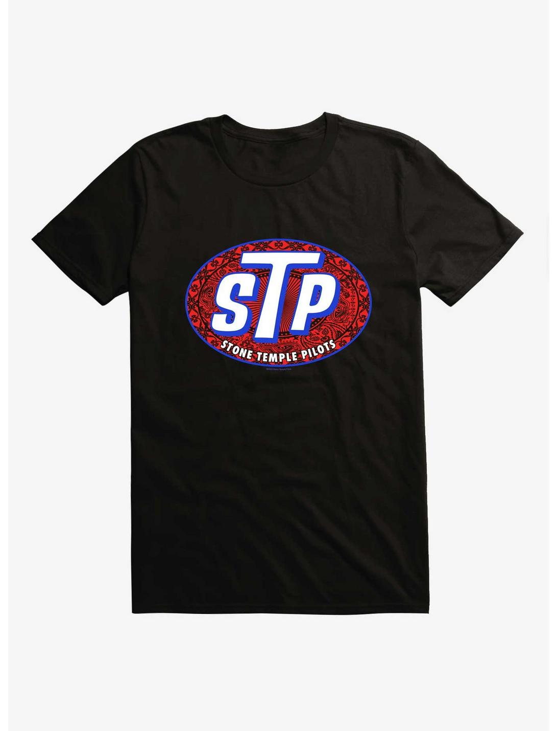 Stone Temple Pilots Paisley T-Shirt, BLACK, hi-res