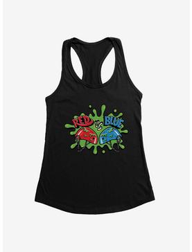 Double Dare Red Vs Blue Womens Tank Top, , hi-res