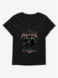 Universal Monsters Frankenstein It's Alive Girls T-Shirt Plus Size, BLACK, hi-res