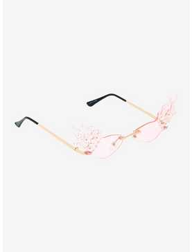 Pink Pearl Flames Sunglasses, , hi-res