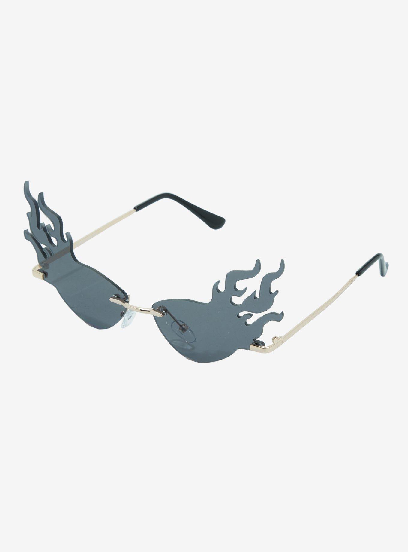 Black Flames Sunglasses, , hi-res