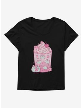 Rainylune Friend The Frog Sakura Womens T-Shirt Plus Size, , hi-res
