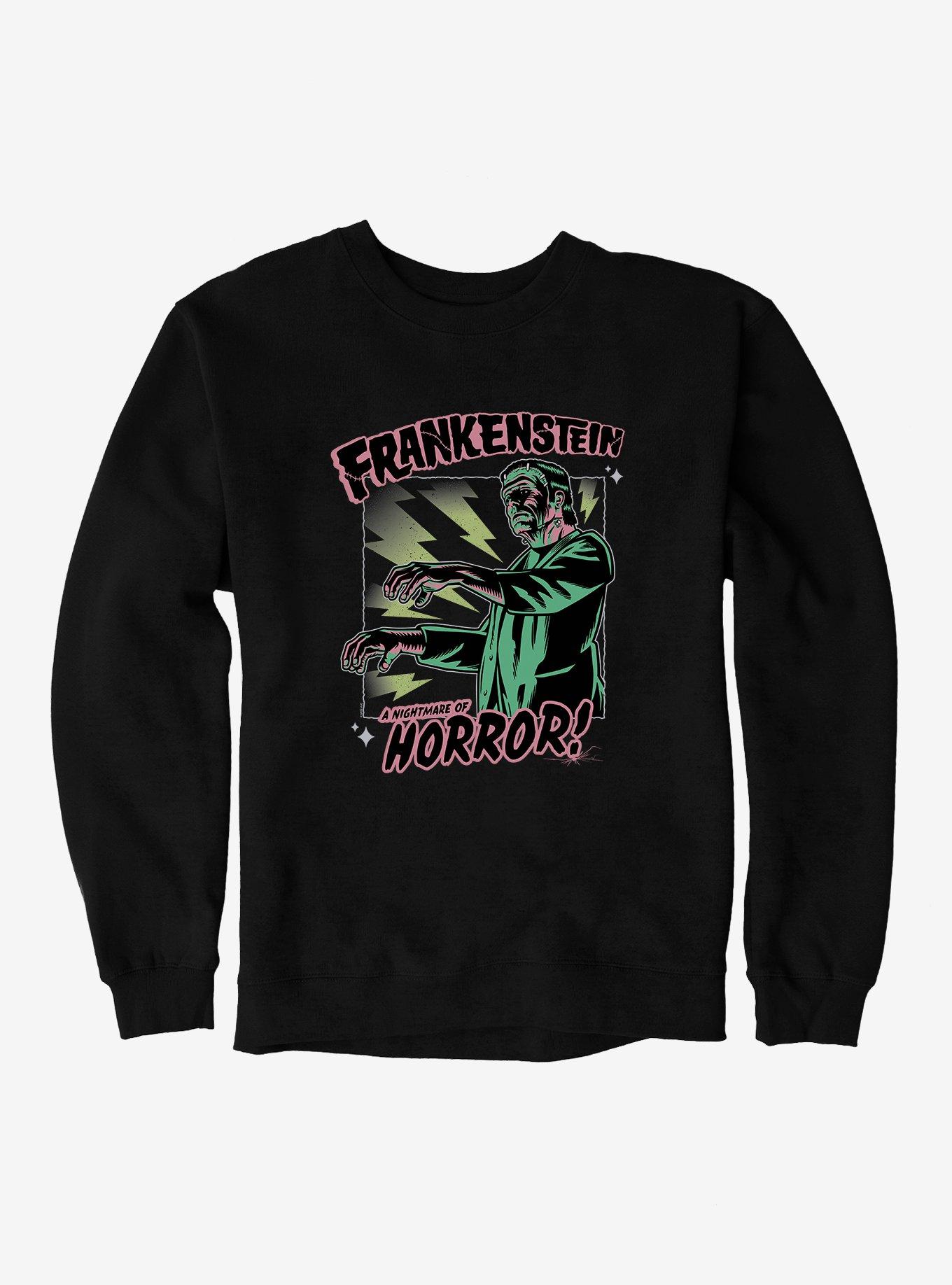 THRDLESS Frankenstein Nightmare Of Horror Sweatshirt