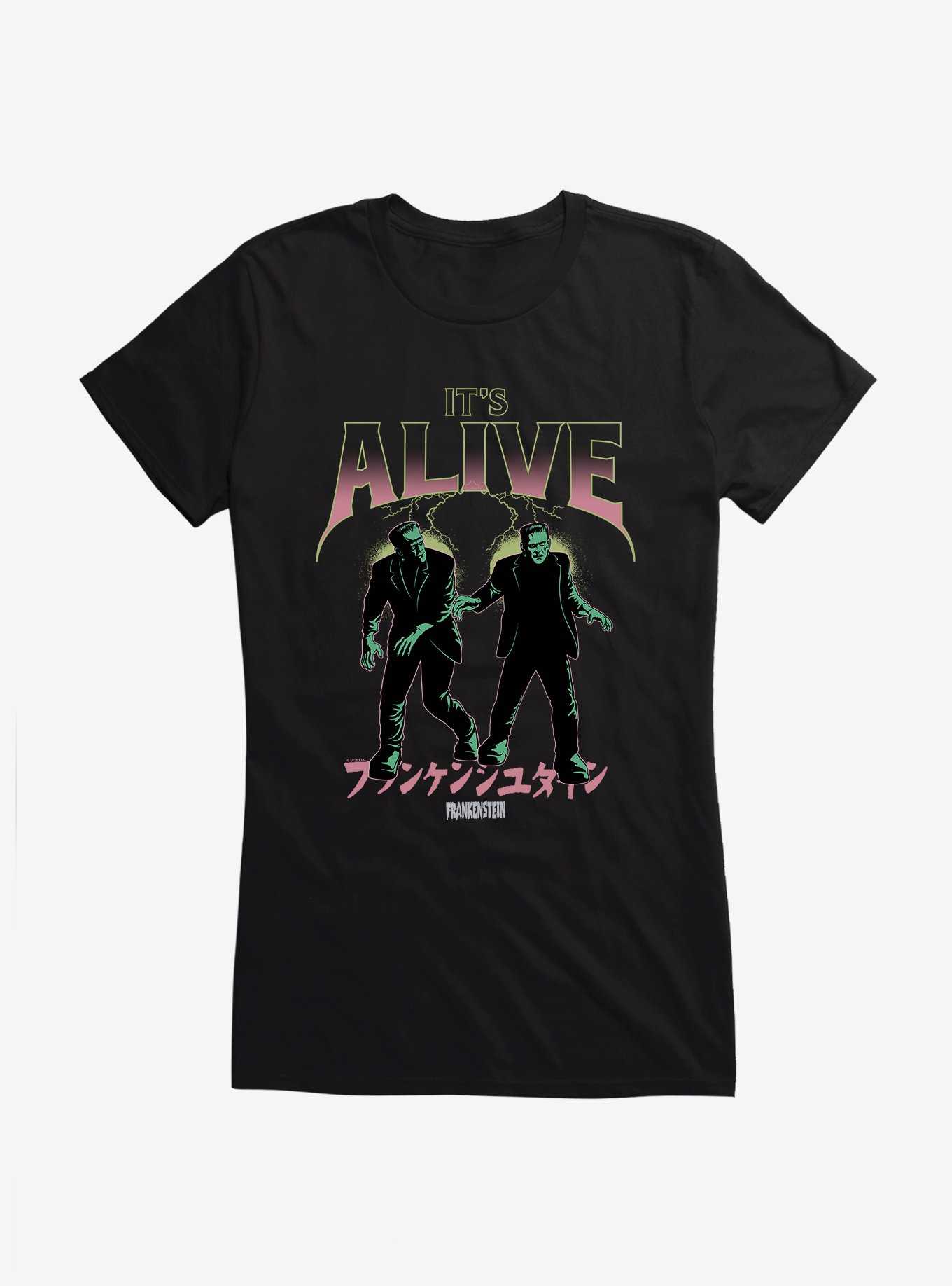 Universal Monsters Frankenstein It's Alive Girls T-Shirt, , hi-res