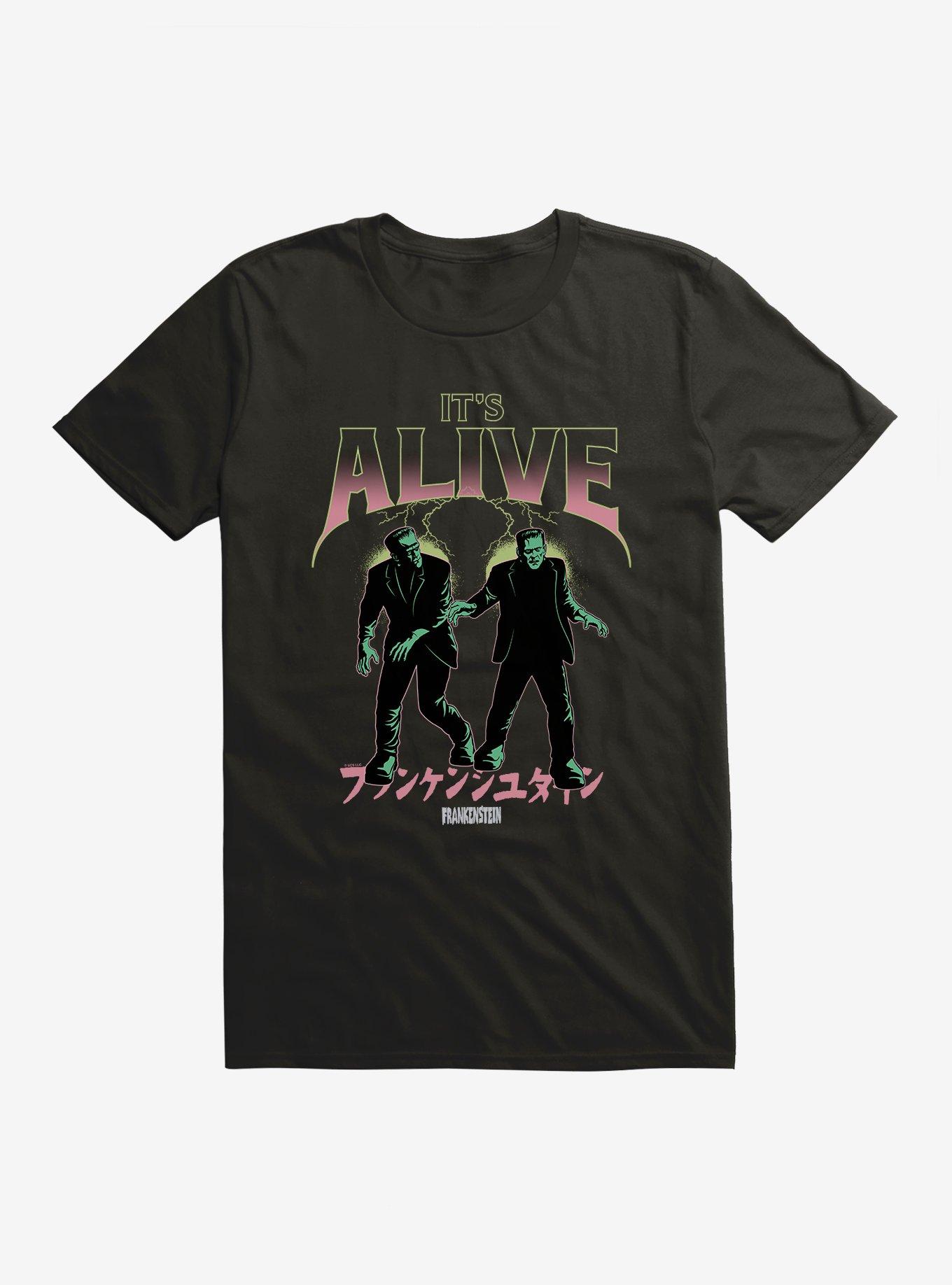 Universal Monsters Frankenstein It's Alive T-Shirt, BLACK, hi-res