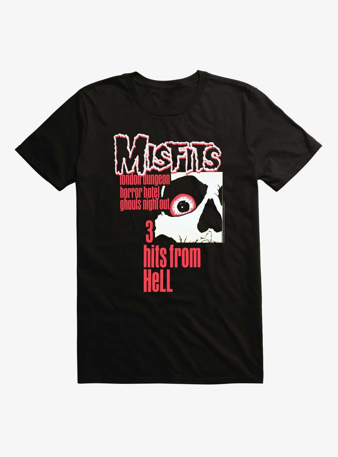 Misfits 3 Hits From Hell T-Shirt, , hi-res
