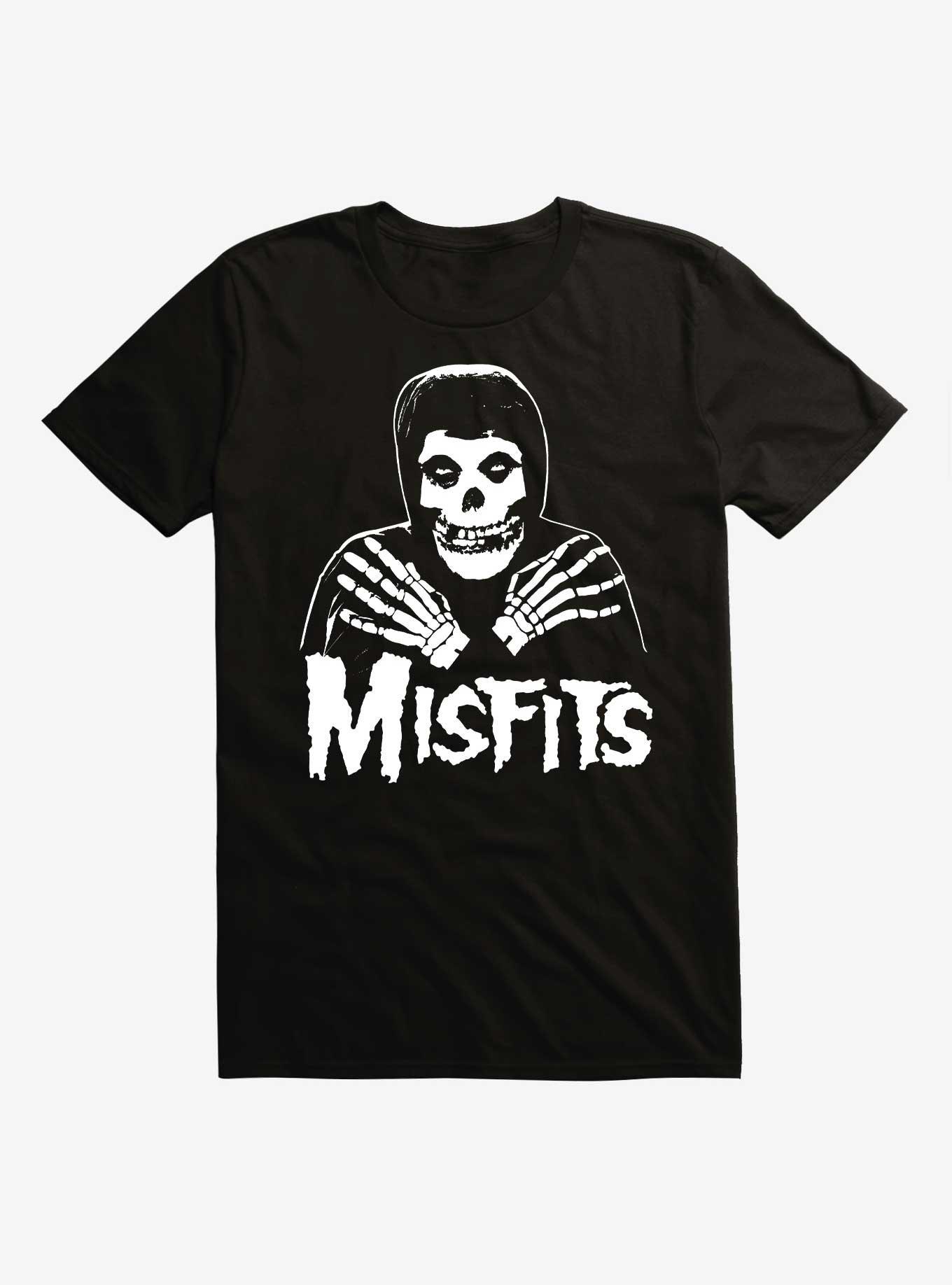 Misfits Skull T-Shirt, BLACK, hi-res