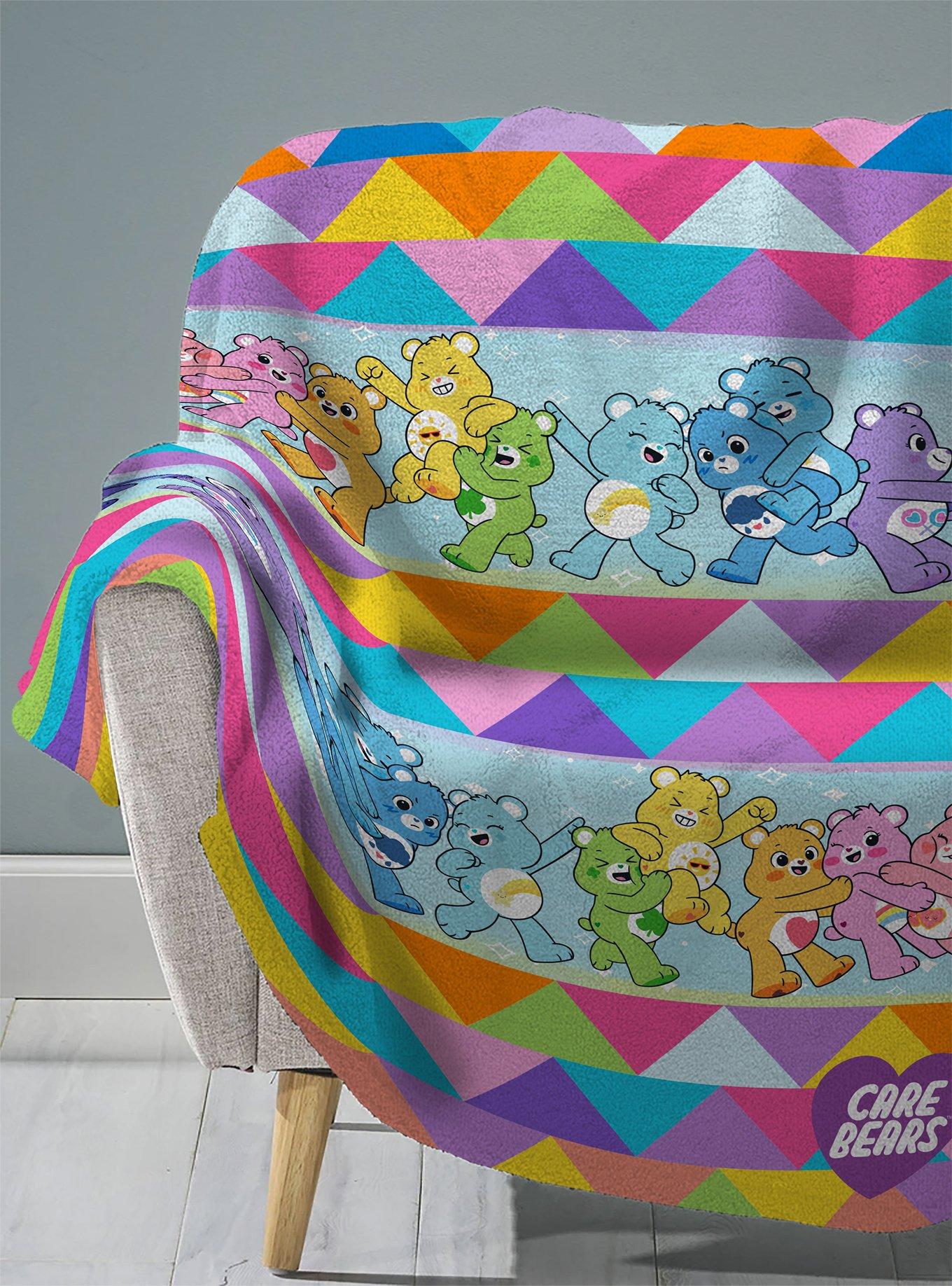 Care Bears Raschel Throw Blanket, , hi-res