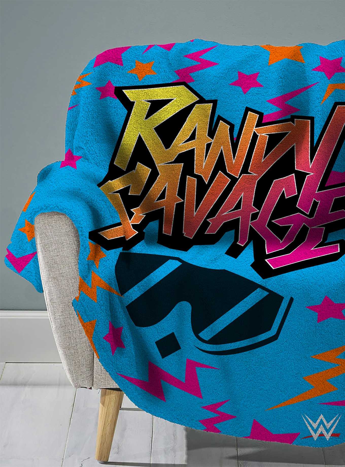 WWE Macho Man Randy Savage Raschel Throw Blanket, , hi-res