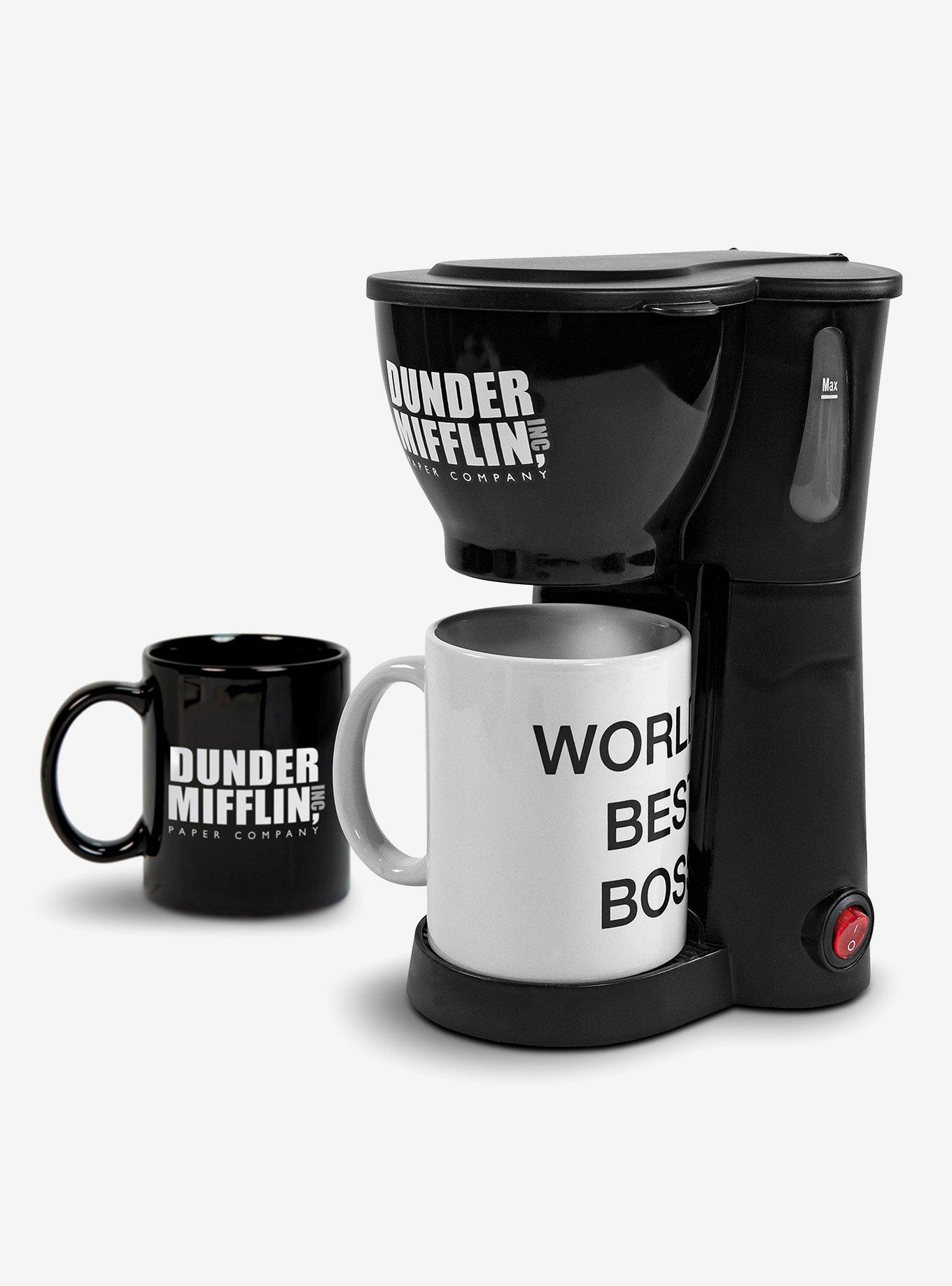 The Office Single Cup Coffee Maker Gift Set With 2 Mugs BoxLunch
