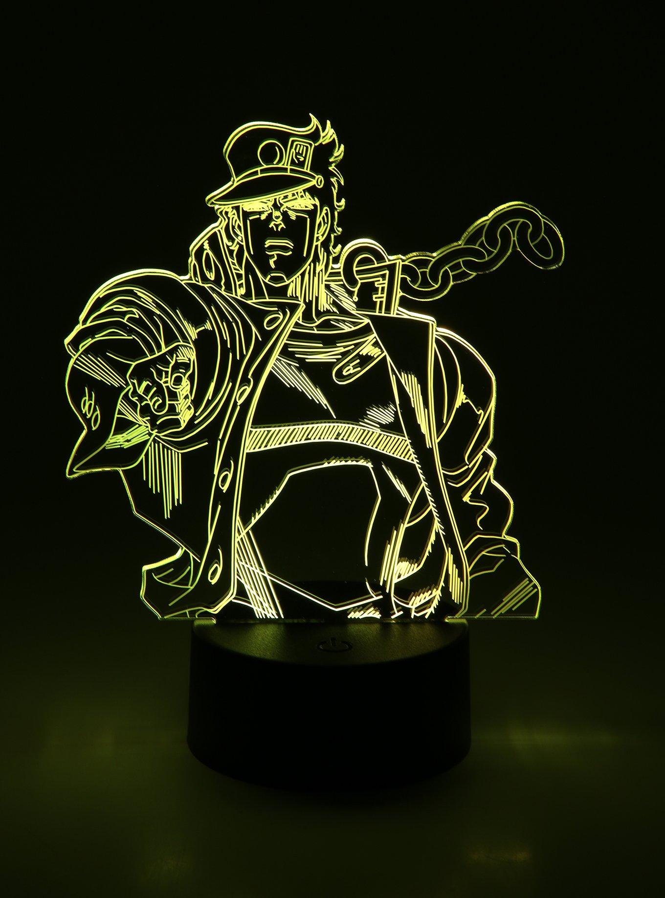 Otaku Lamps JoJo's Bizarre Adventure Jotaru Kujo Acrylic Lamp, , hi-res