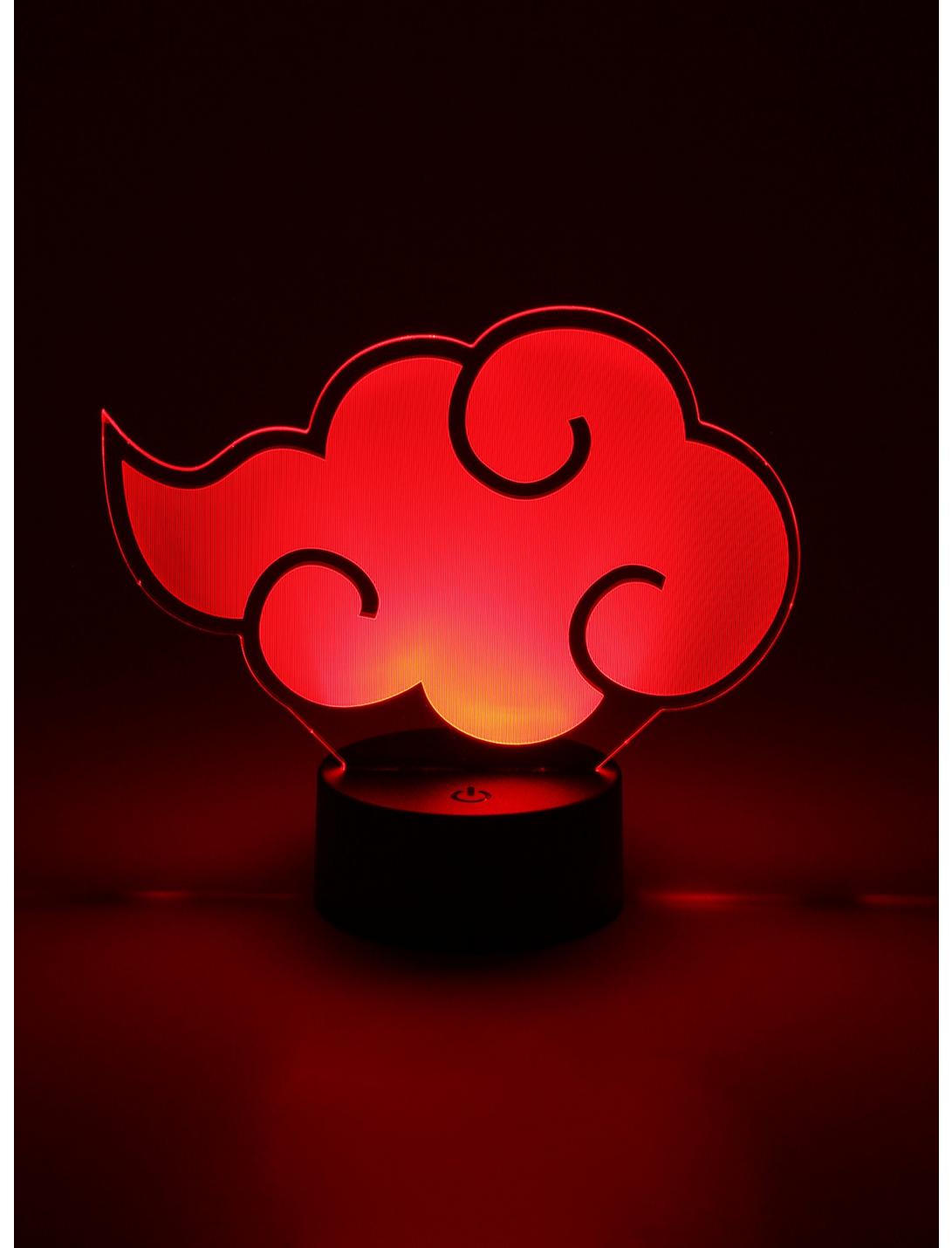 Otaku Lamps Naruto Shippuden Akatsuki Cloud Acrylic Lamp, , hi-res