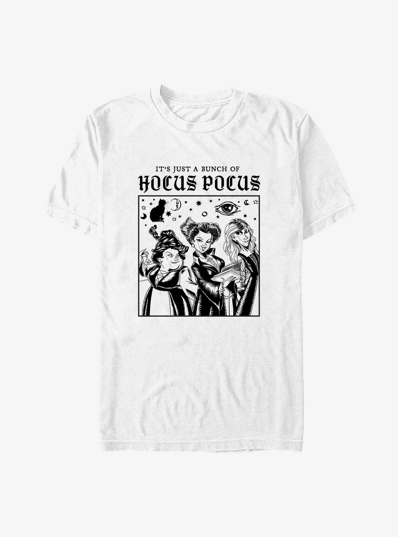 Disney Hocus Pocus Bunch of Hocus Pocus Icons T-Shirt, WHITE, hi-res