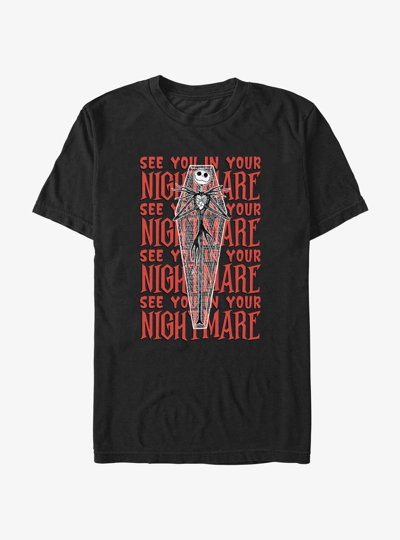 Disney The Nightmare Before Christmas Jack Coffin See You In Your Nightmare T-Shirt