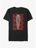 Disney The Nightmare Before Christmas Jack Coffin See You In Your Nightmare T-Shirt, BLACK, hi-res