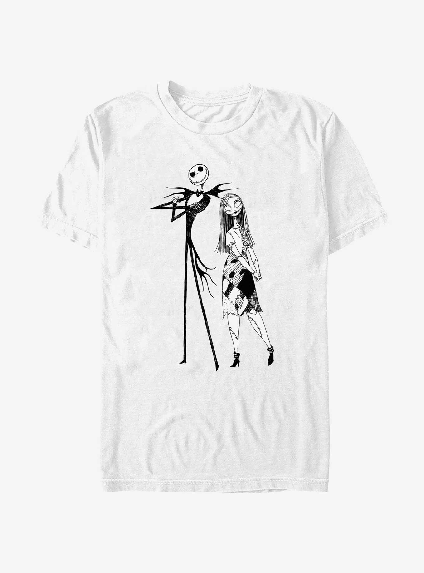 Disney The Nightmare Before Christmas Jack and Sally T-Shirt, , hi-res