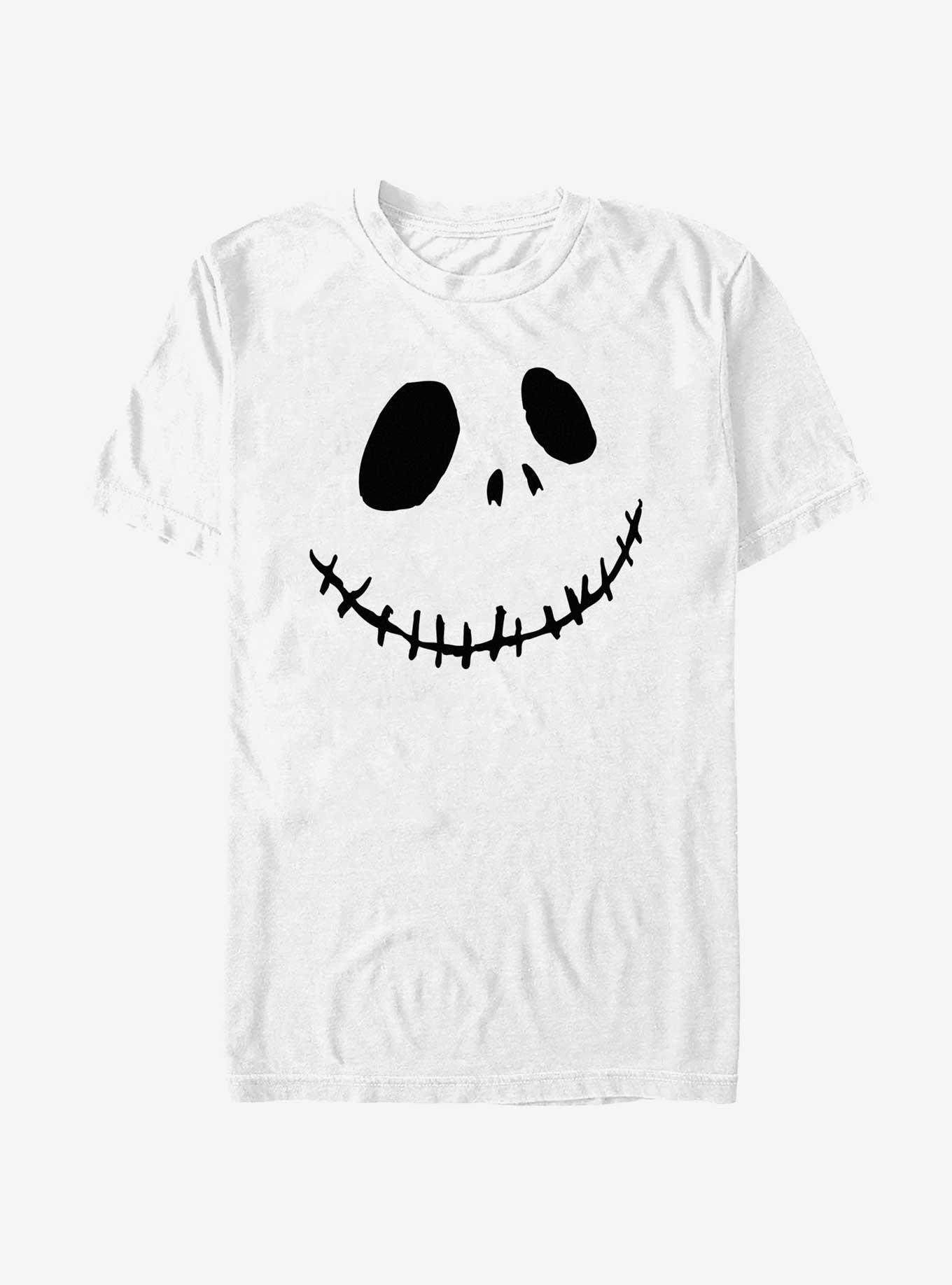 Disney The Nightmare Before Christmas Jack Face T-Shirt, WHITE, hi-res