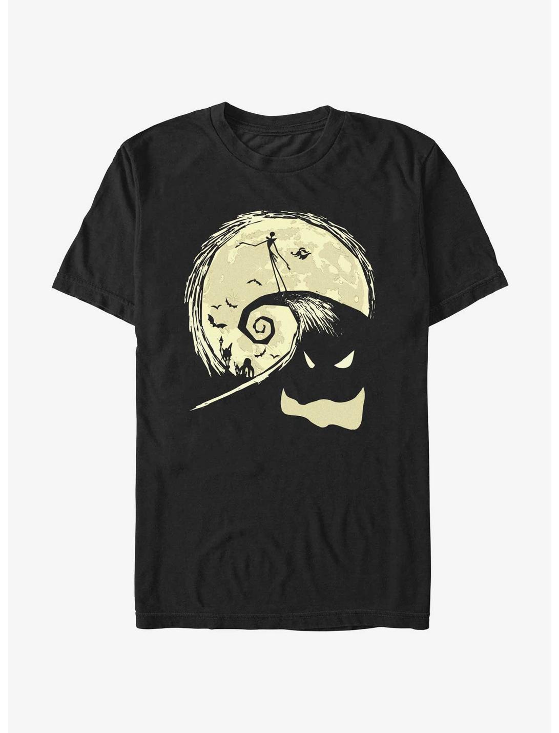 Disney The Nightmare Before Christmas Jack On Oogie Boogie Hill T-Shirt, BLACK, hi-res