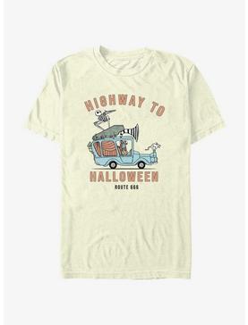 Disney The Nightmare Before Christmas Route 666 Highway To Halloween T-Shirt, , hi-res