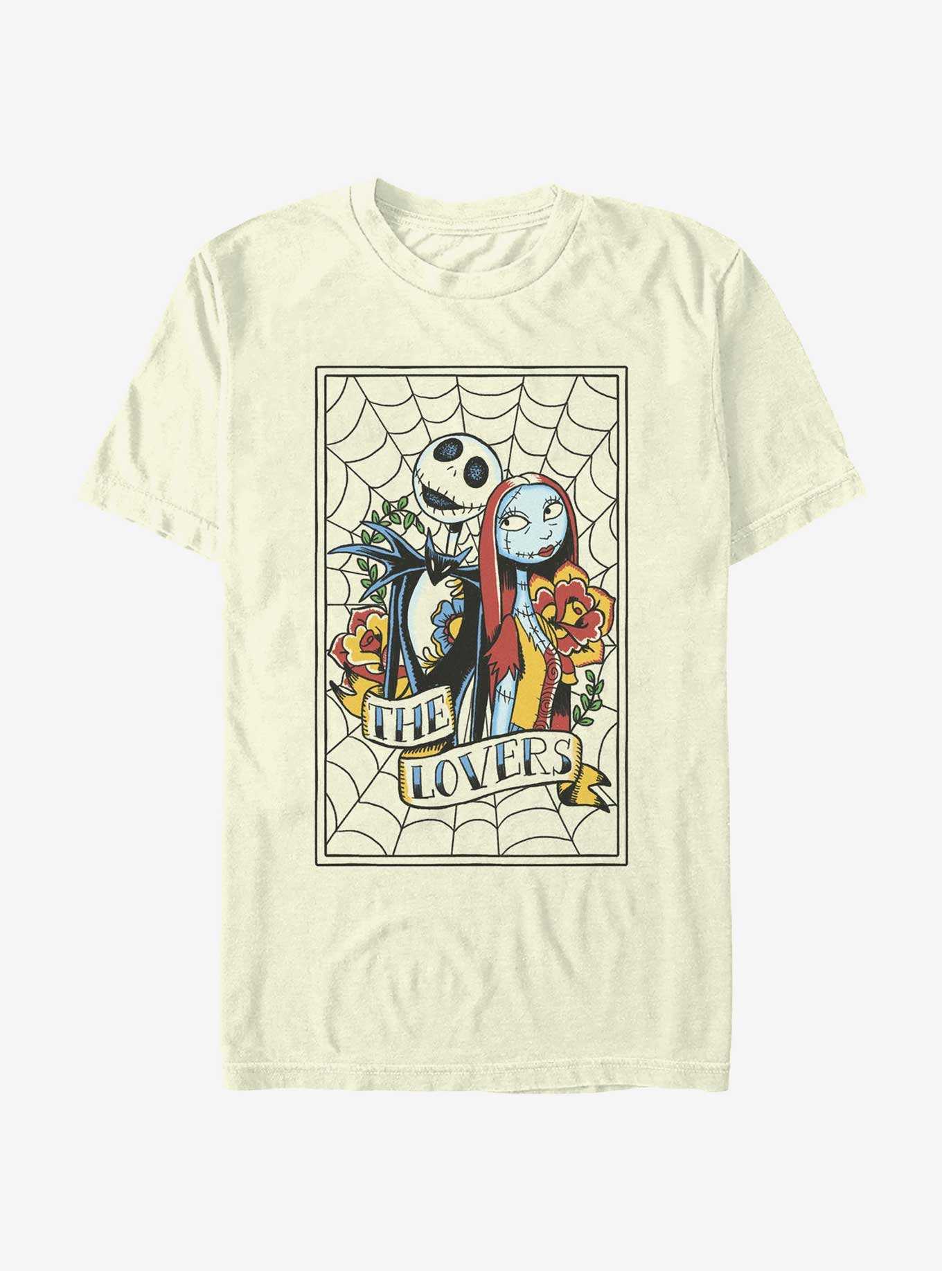Disney The Nightmare Before Christmas Jack and Sally The Lovers T-Shirt, , hi-res