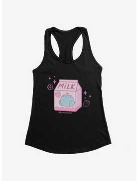 Rainylune Sprout The Frog Strawberry Milk Womens Tank Top, , hi-res