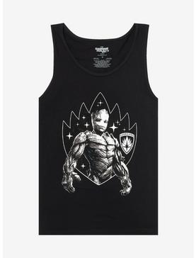 Plus Size Marvel Guardians Of The Galaxy: Volume 3 Groot Tank Top, , hi-res
