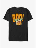 Star Wars The Mandalorian Grogu Boo T-Shirt, BLACK, hi-res