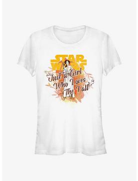 Star Wars Leia Loves The Fall Girls T-Shirt, , hi-res