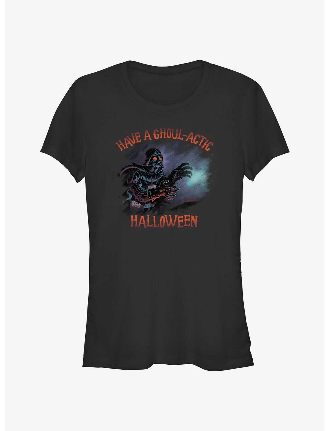 Star Wars Vader Have A Ghoul-actic Halloween Girls T-Shirt, BLACK, hi-res