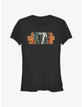 Star Wars Vader Halloween Logo Girls T-Shirt, , hi-res