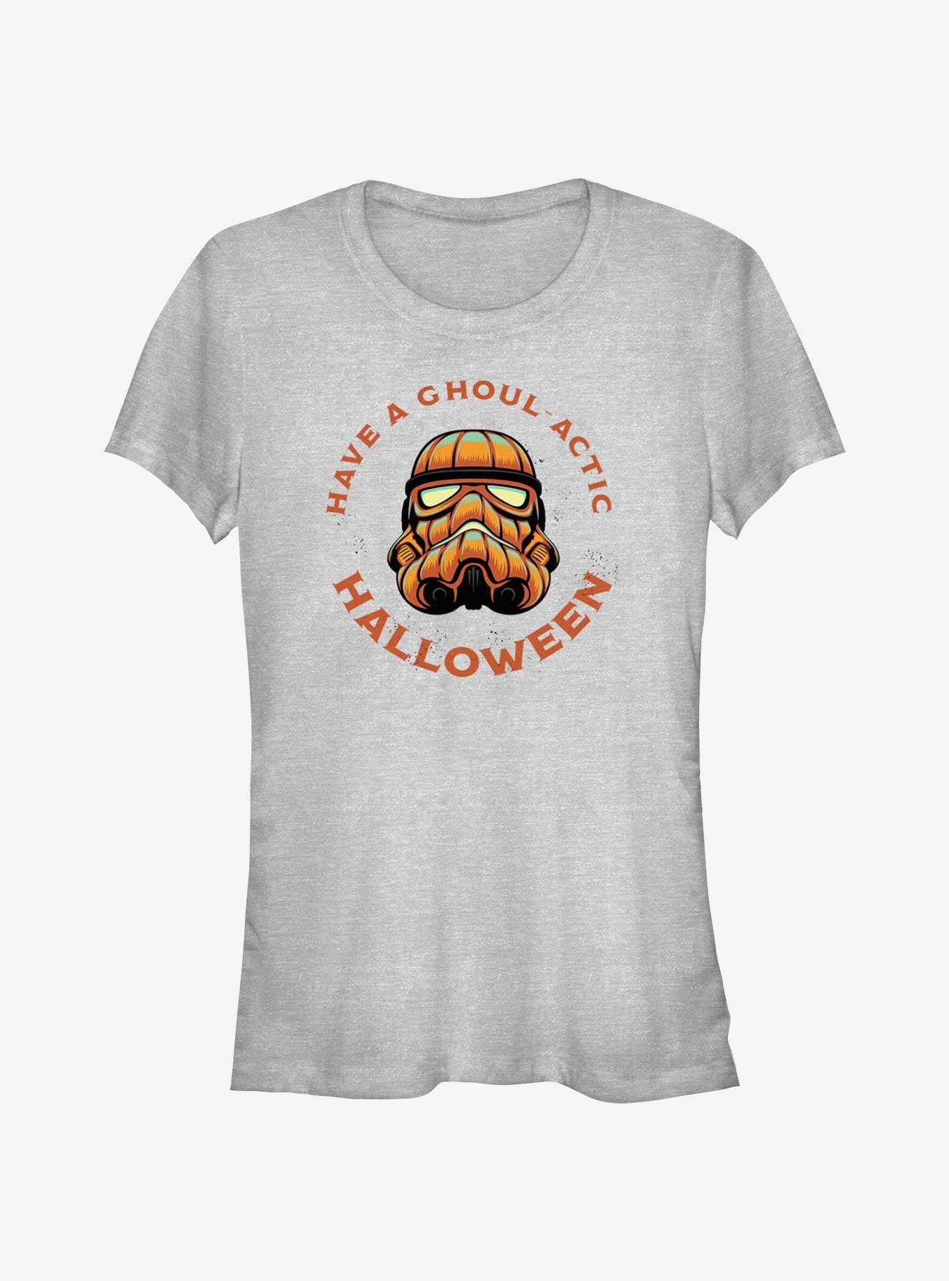 Star Wars Pumpkin Trooper Ghoul-actic Halloween Girls T-Shirt